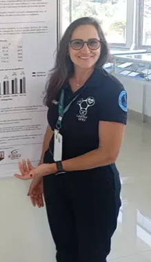 Foto de Rita Medeiros, Nutricionista da Casa de Repouso Esperança do Idoso